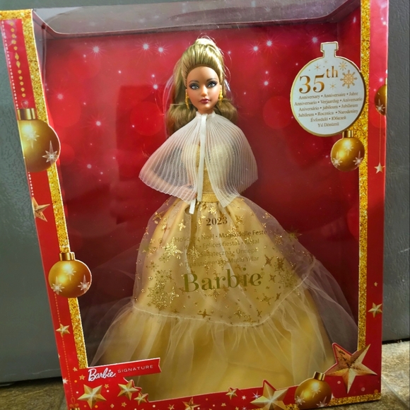 Barbie Other - Brand New in Box Holiday Edition 2023 Barbie
